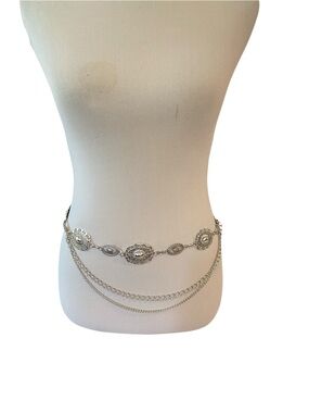 NWOT Silvertone Western Style Conch Belt